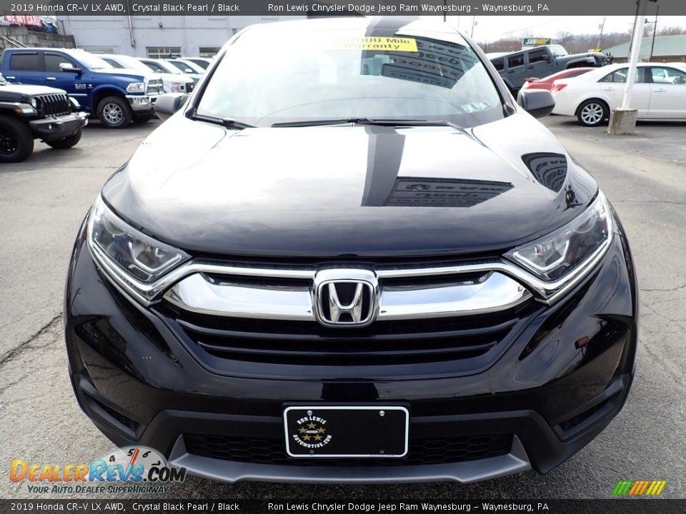 2019 Honda CR-V LX AWD Crystal Black Pearl / Black Photo #9