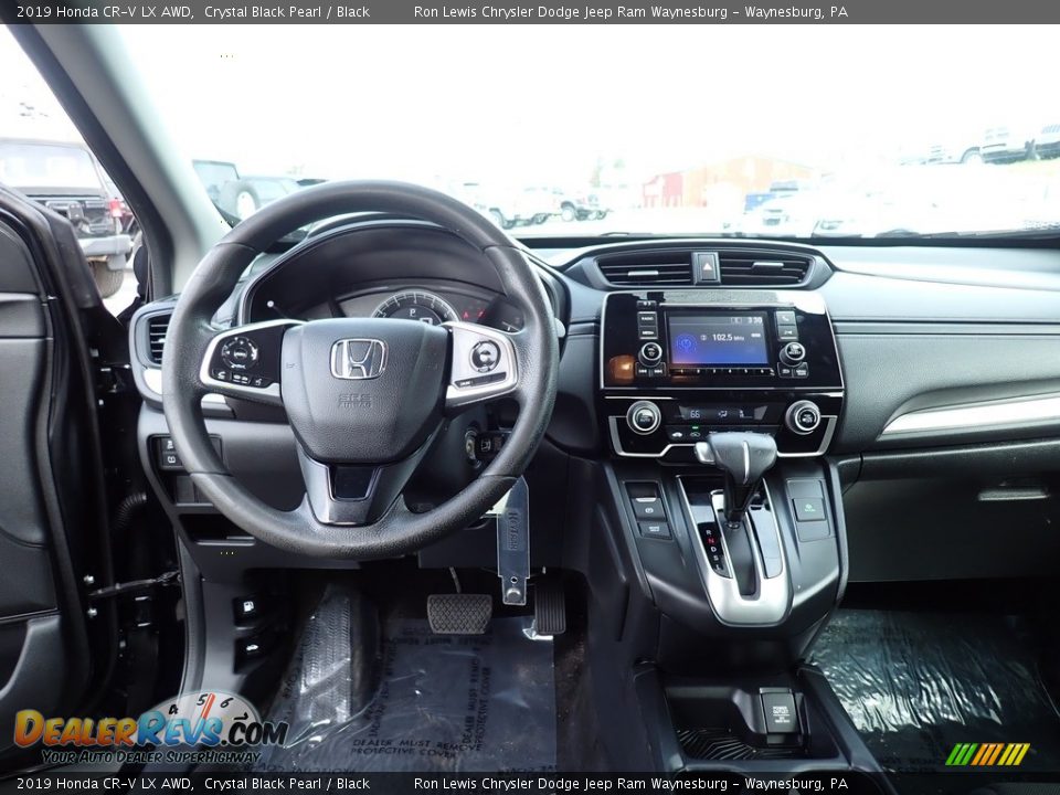 2019 Honda CR-V LX AWD Crystal Black Pearl / Black Photo #13