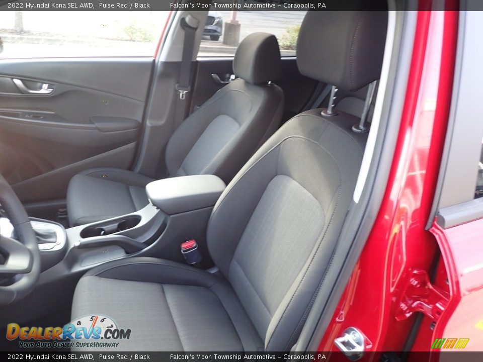 2022 Hyundai Kona SEL AWD Pulse Red / Black Photo #13