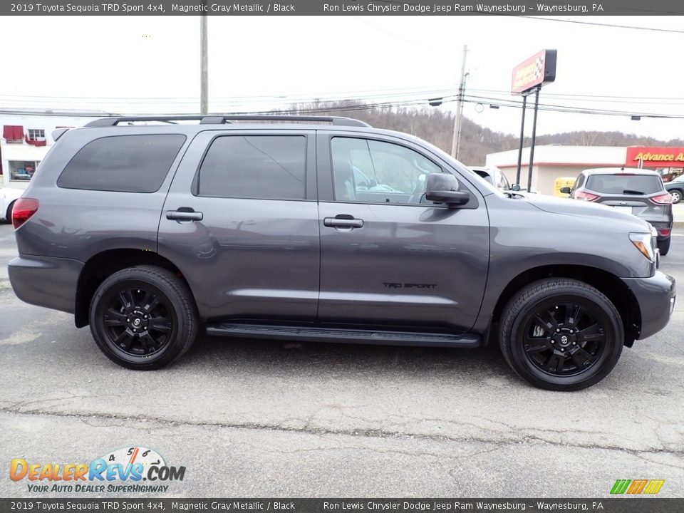 2019 Toyota Sequoia TRD Sport 4x4 Magnetic Gray Metallic / Black Photo #7