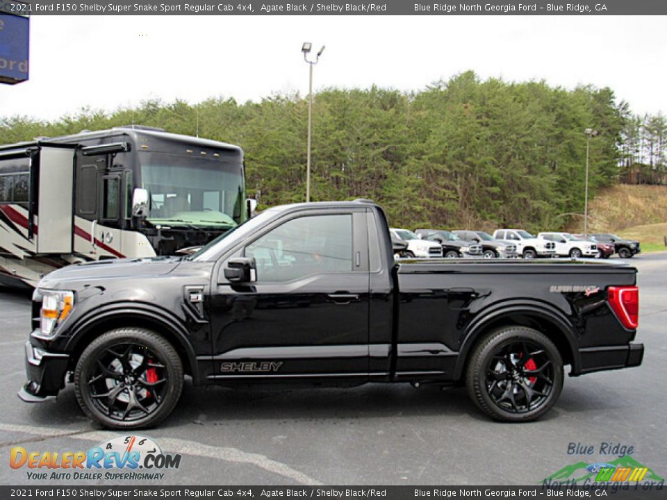 Agate Black 2021 Ford F150 Shelby Super Snake Sport Regular Cab 4x4 Photo #2