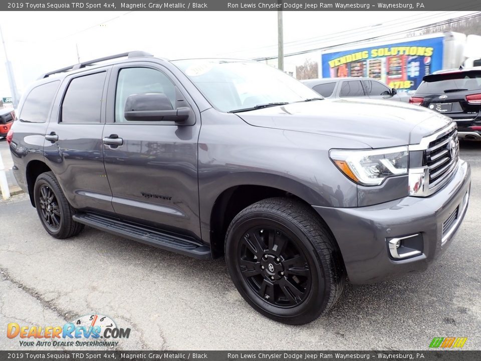 2019 Toyota Sequoia TRD Sport 4x4 Magnetic Gray Metallic / Black Photo #8