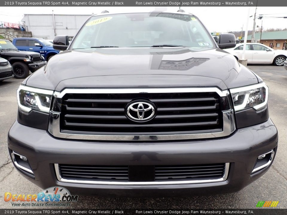 2019 Toyota Sequoia TRD Sport 4x4 Magnetic Gray Metallic / Black Photo #9