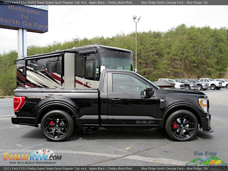 Agate Black 2021 Ford F150 Shelby Super Snake Sport Regular Cab 4x4 Photo #7