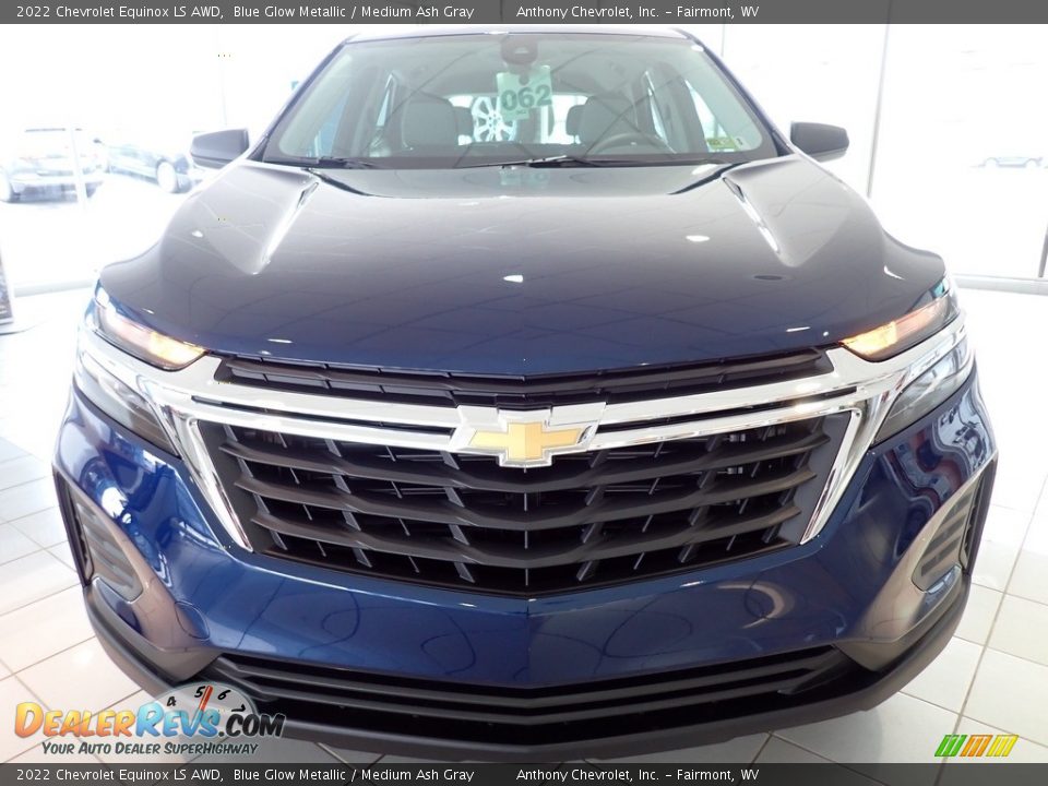 2022 Chevrolet Equinox LS AWD Blue Glow Metallic / Medium Ash Gray Photo #9