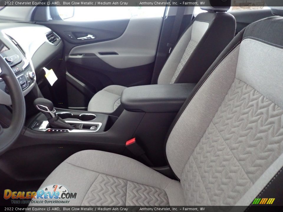 2022 Chevrolet Equinox LS AWD Blue Glow Metallic / Medium Ash Gray Photo #11