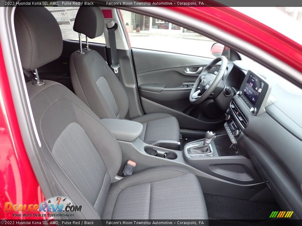 2022 Hyundai Kona SEL AWD Pulse Red / Black Photo #10