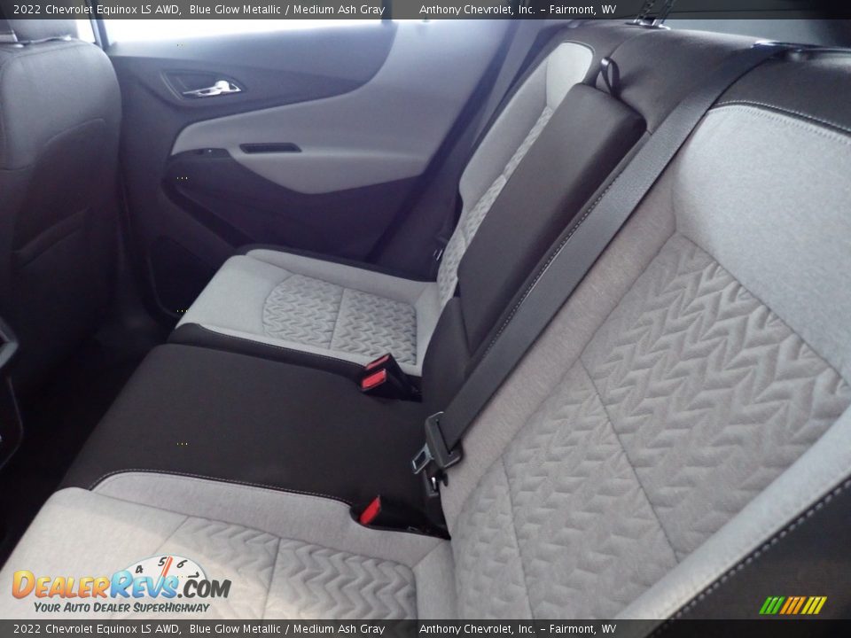 2022 Chevrolet Equinox LS AWD Blue Glow Metallic / Medium Ash Gray Photo #12