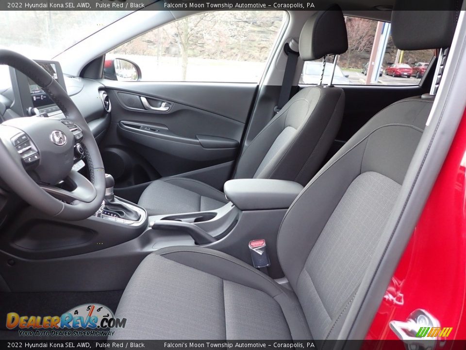 2022 Hyundai Kona SEL AWD Pulse Red / Black Photo #12