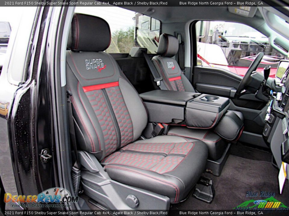 Front Seat of 2021 Ford F150 Shelby Super Snake Sport Regular Cab 4x4 Photo #12