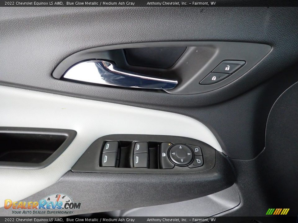 2022 Chevrolet Equinox LS AWD Blue Glow Metallic / Medium Ash Gray Photo #14