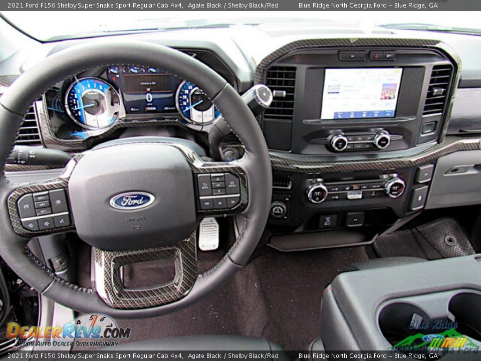 Dashboard of 2021 Ford F150 Shelby Super Snake Sport Regular Cab 4x4 Photo #14