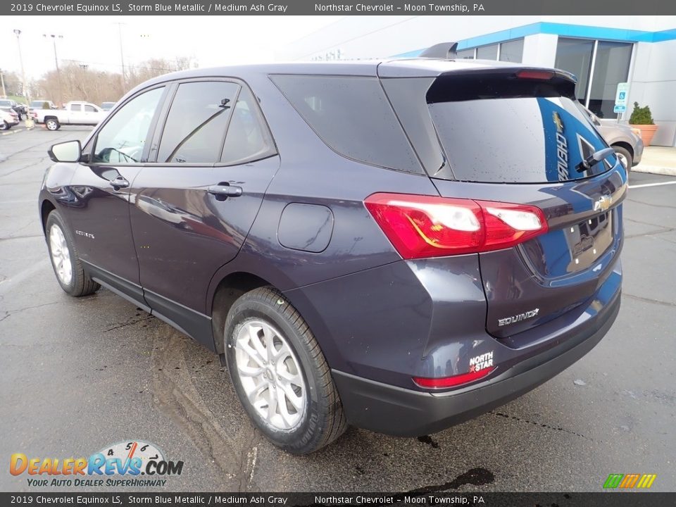 2019 Chevrolet Equinox LS Storm Blue Metallic / Medium Ash Gray Photo #4