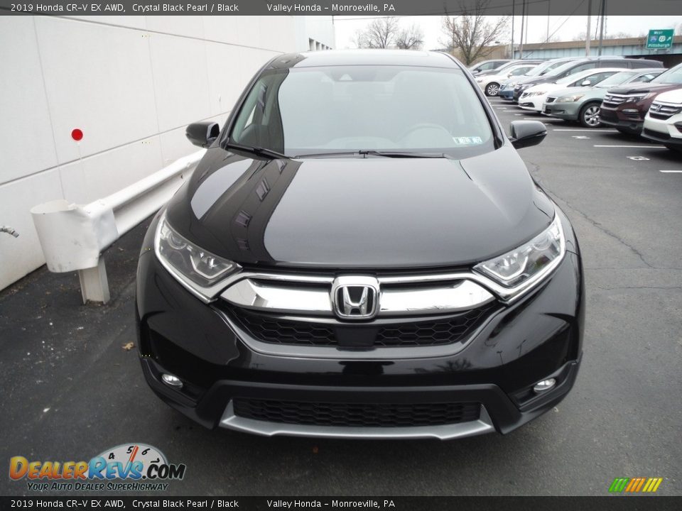 2019 Honda CR-V EX AWD Crystal Black Pearl / Black Photo #5