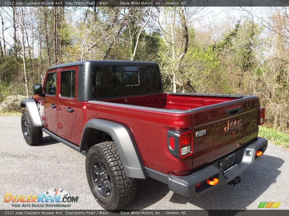 2022 Jeep Gladiator Mojave 4x4 Snazzberry Pearl / Black Photo #9