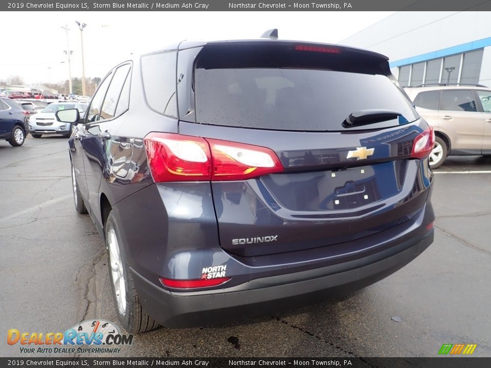 2019 Chevrolet Equinox LS Storm Blue Metallic / Medium Ash Gray Photo #5