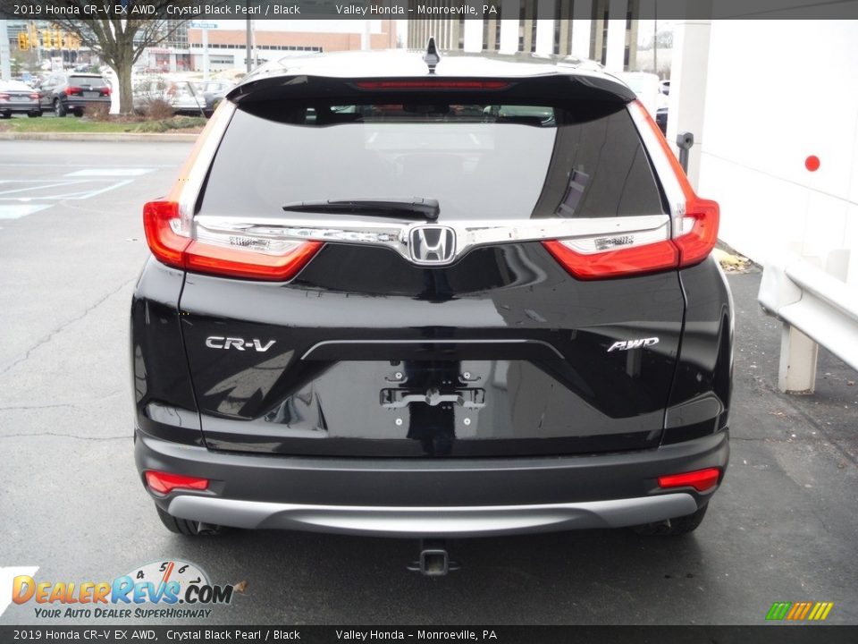 2019 Honda CR-V EX AWD Crystal Black Pearl / Black Photo #9