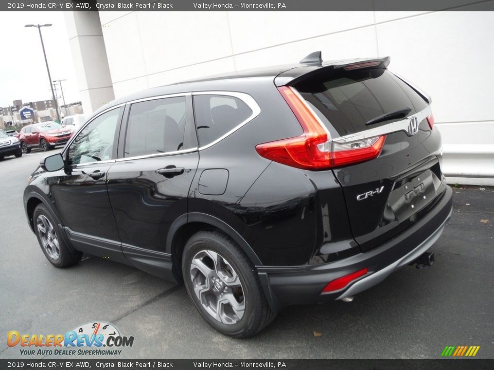 2019 Honda CR-V EX AWD Crystal Black Pearl / Black Photo #11