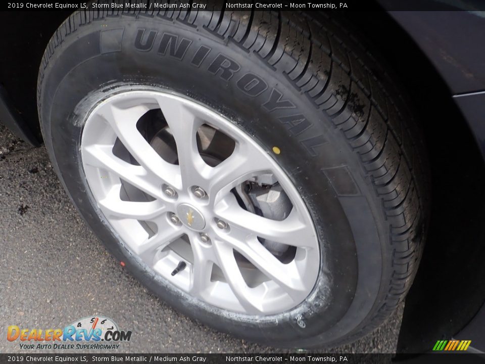 2019 Chevrolet Equinox LS Storm Blue Metallic / Medium Ash Gray Photo #14