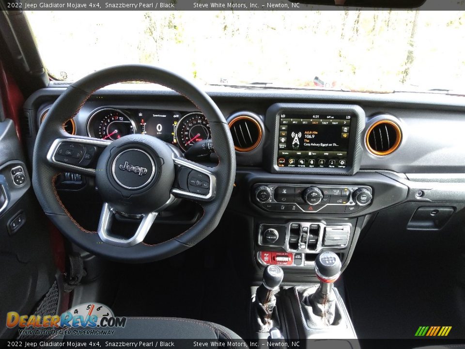 Dashboard of 2022 Jeep Gladiator Mojave 4x4 Photo #18