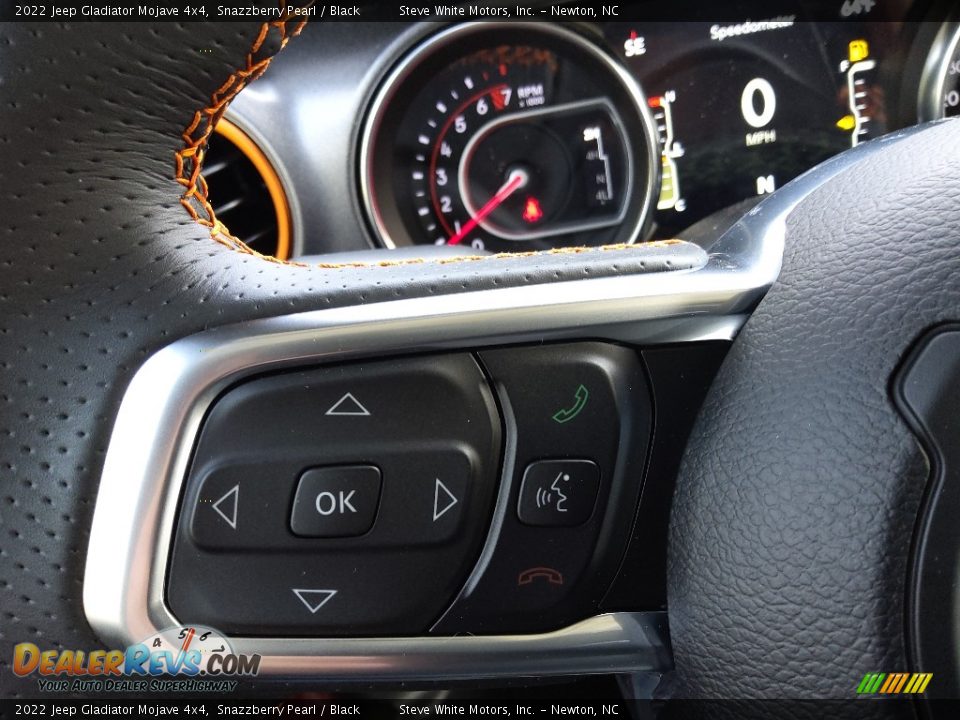 2022 Jeep Gladiator Mojave 4x4 Steering Wheel Photo #19