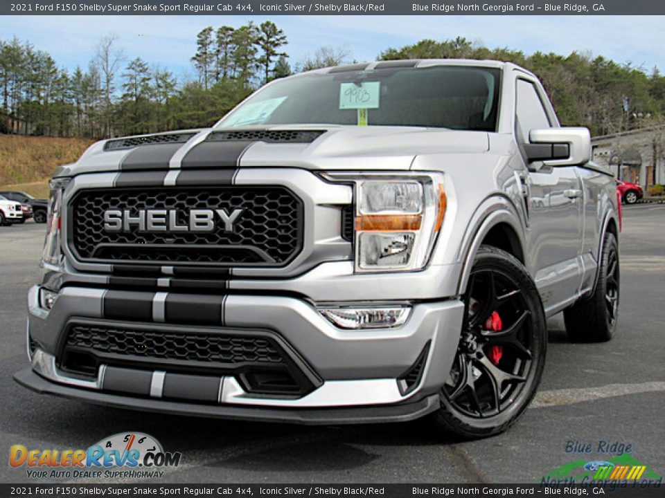 Iconic Silver 2021 Ford F150 Shelby Super Snake Sport Regular Cab 4x4 Photo #1