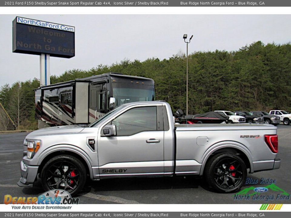 Iconic Silver 2021 Ford F150 Shelby Super Snake Sport Regular Cab 4x4 Photo #2