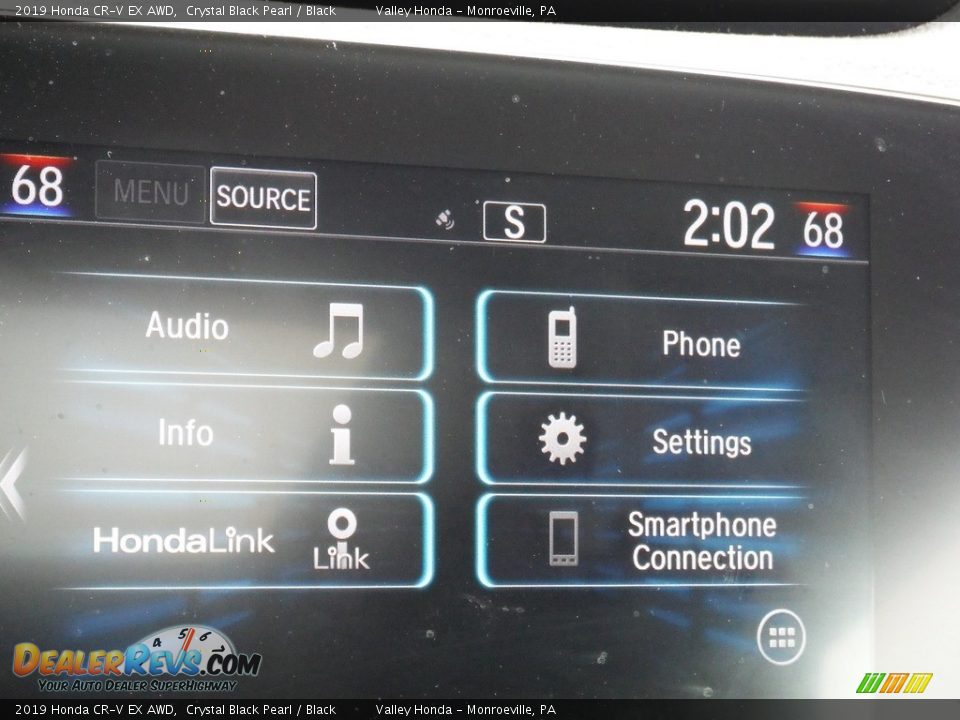2019 Honda CR-V EX AWD Crystal Black Pearl / Black Photo #21