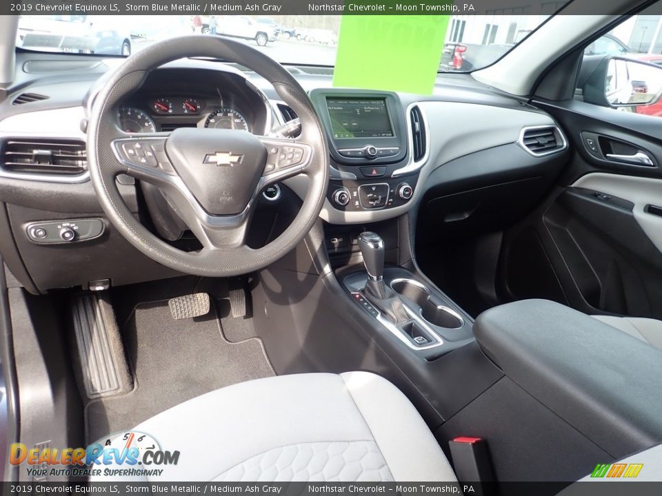 2019 Chevrolet Equinox LS Storm Blue Metallic / Medium Ash Gray Photo #22