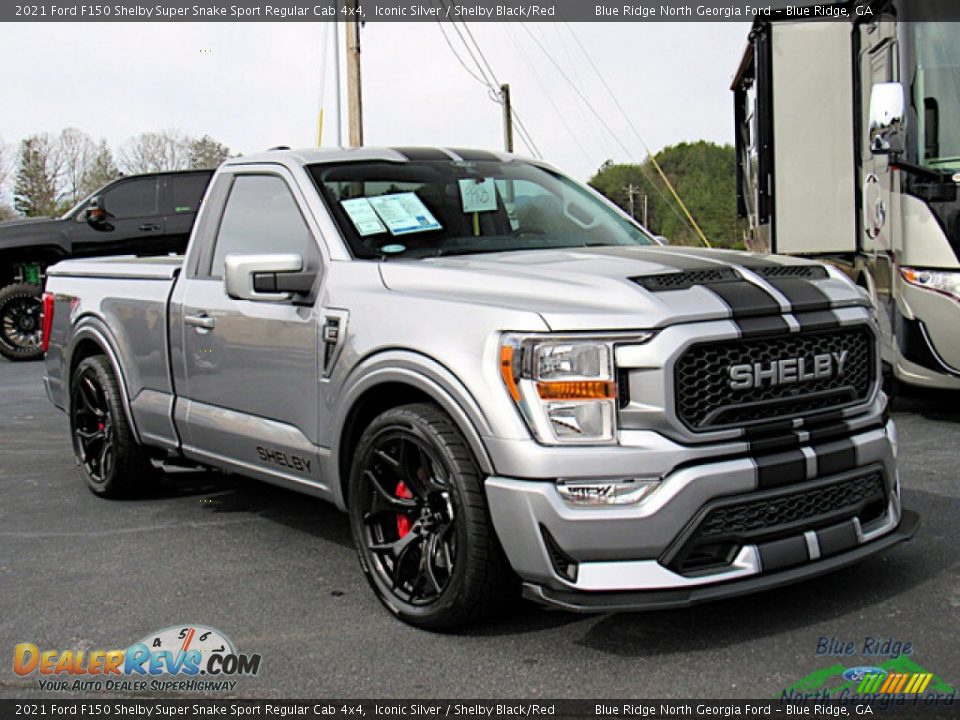 Front 3/4 View of 2021 Ford F150 Shelby Super Snake Sport Regular Cab 4x4 Photo #8