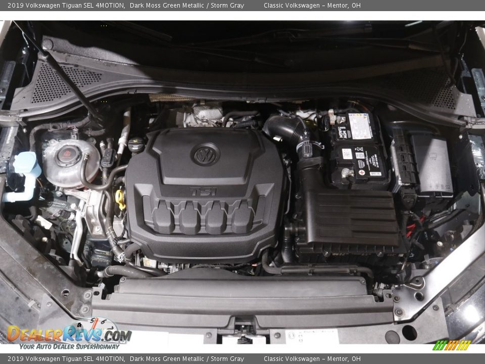 2019 Volkswagen Tiguan SEL 4MOTION Dark Moss Green Metallic / Storm Gray Photo #18