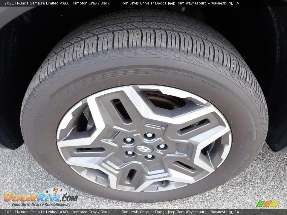 2021 Hyundai Santa Fe Limited AWD Hampton Gray / Black Photo #10