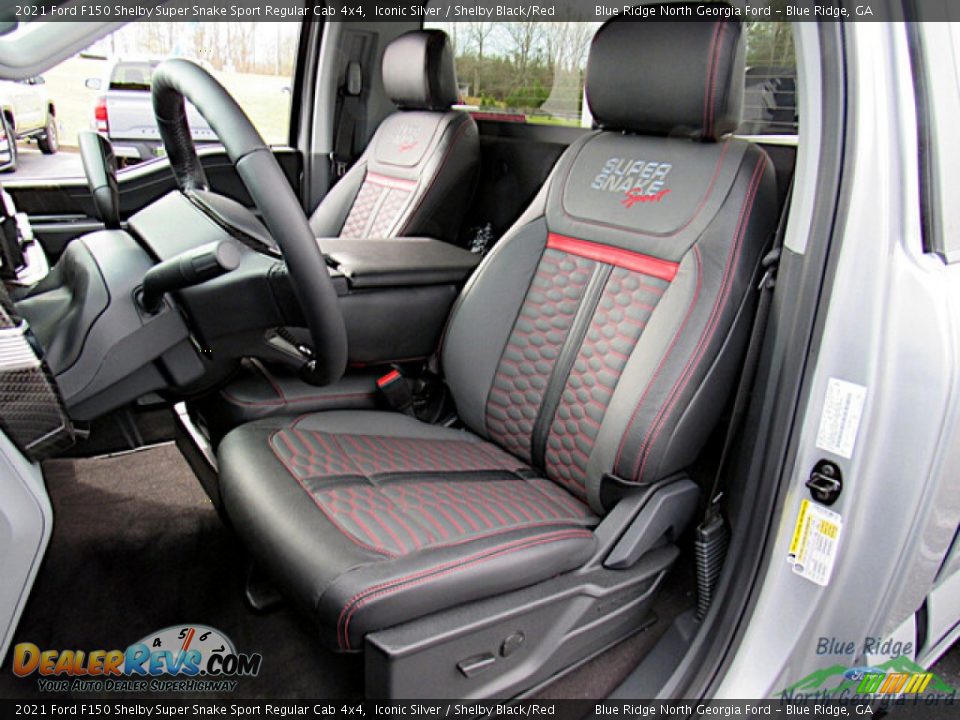 Front Seat of 2021 Ford F150 Shelby Super Snake Sport Regular Cab 4x4 Photo #16