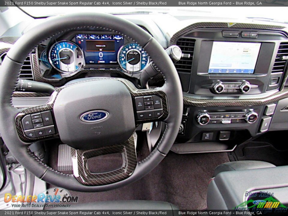 Dashboard of 2021 Ford F150 Shelby Super Snake Sport Regular Cab 4x4 Photo #17