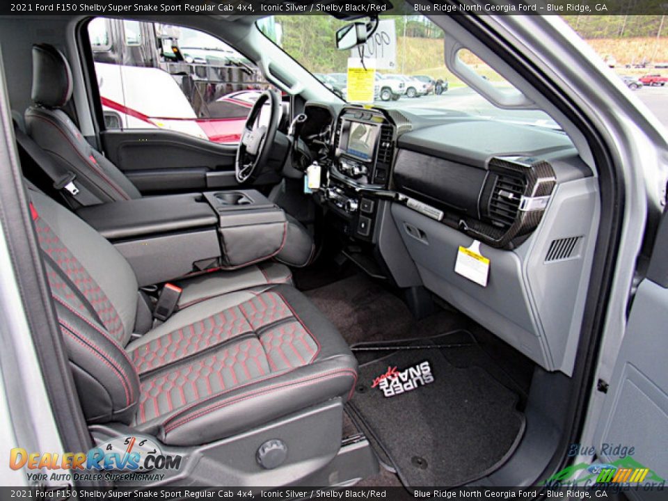 Front Seat of 2021 Ford F150 Shelby Super Snake Sport Regular Cab 4x4 Photo #18