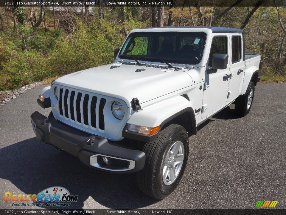 2022 Jeep Gladiator Sport 4x4 Bright White / Black Photo #2