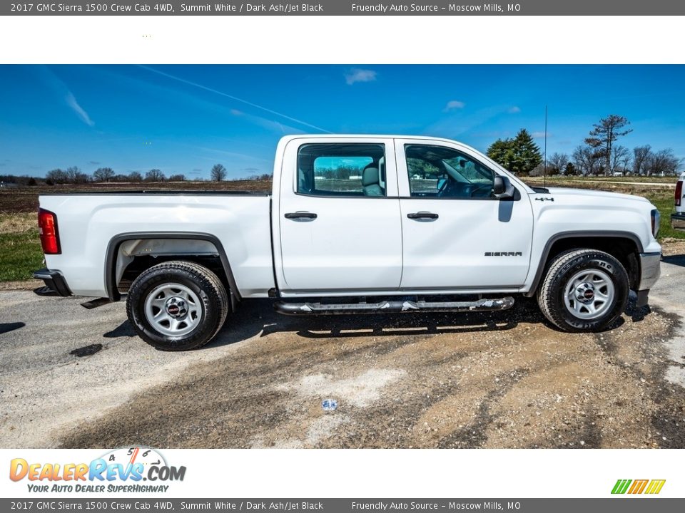 Summit White 2017 GMC Sierra 1500 Crew Cab 4WD Photo #3