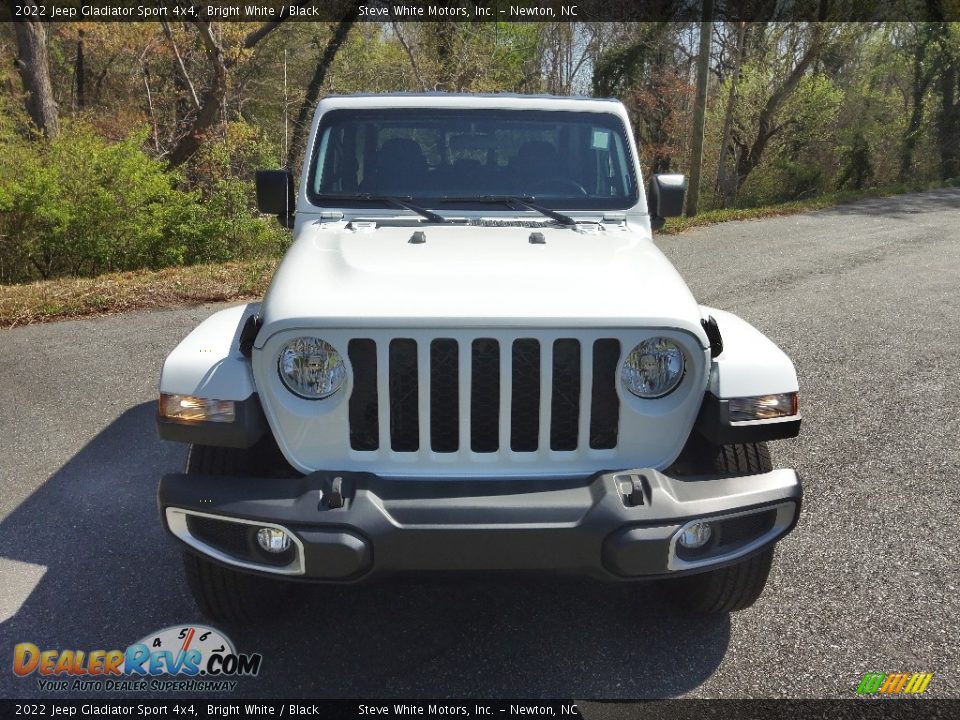 2022 Jeep Gladiator Sport 4x4 Bright White / Black Photo #3