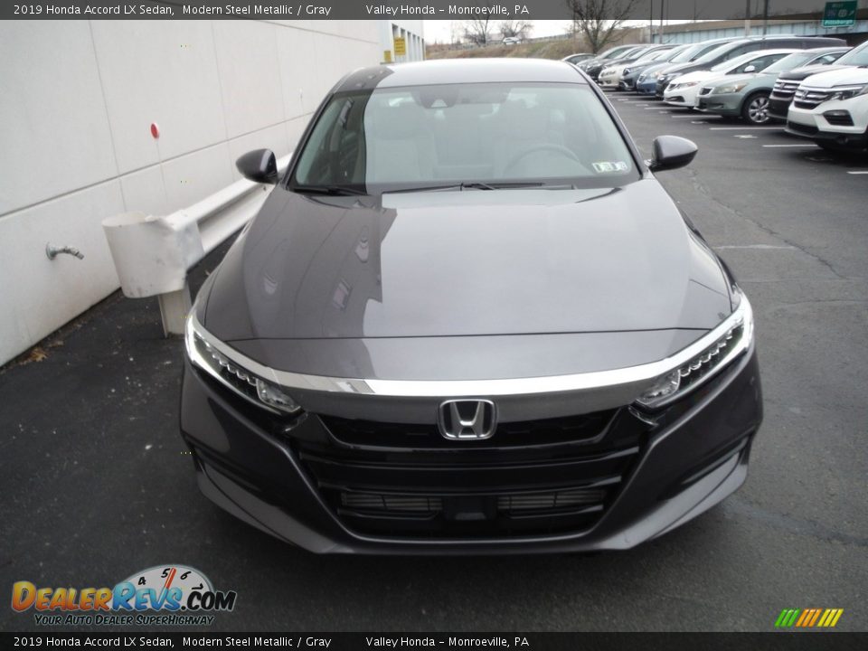 2019 Honda Accord LX Sedan Modern Steel Metallic / Gray Photo #4