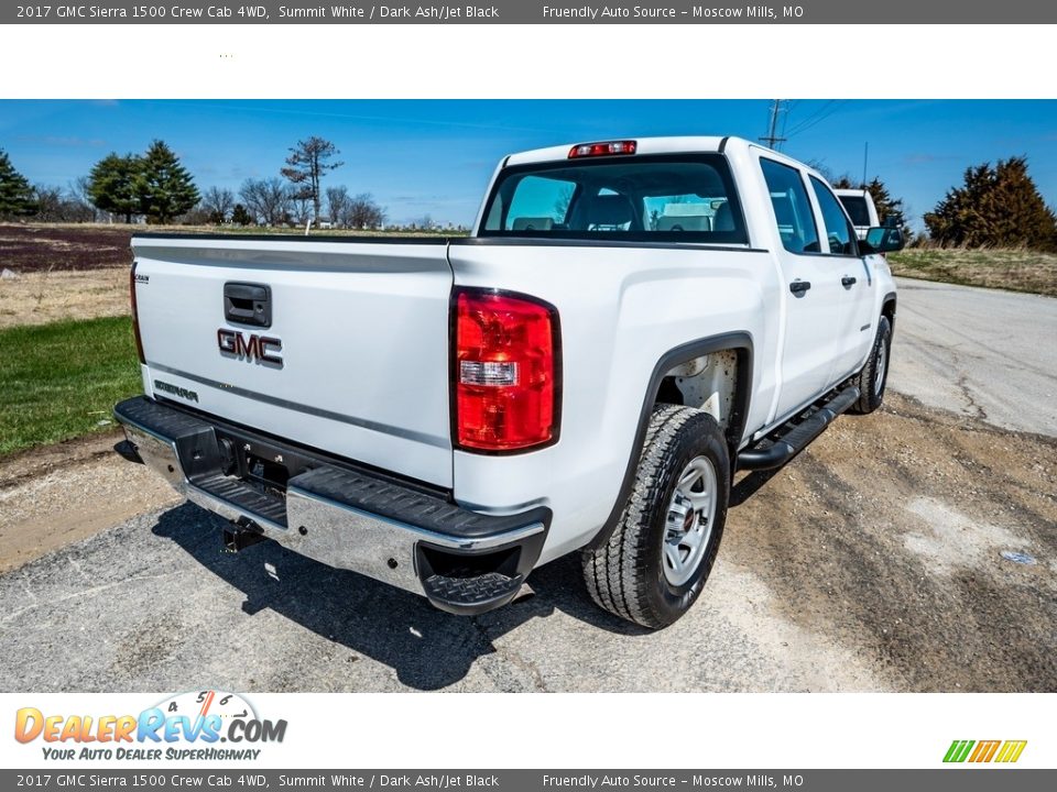 2017 GMC Sierra 1500 Crew Cab 4WD Summit White / Dark Ash/Jet Black Photo #4