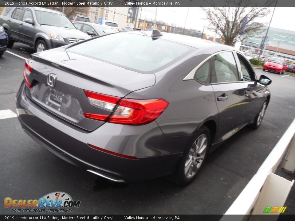 2019 Honda Accord LX Sedan Modern Steel Metallic / Gray Photo #6