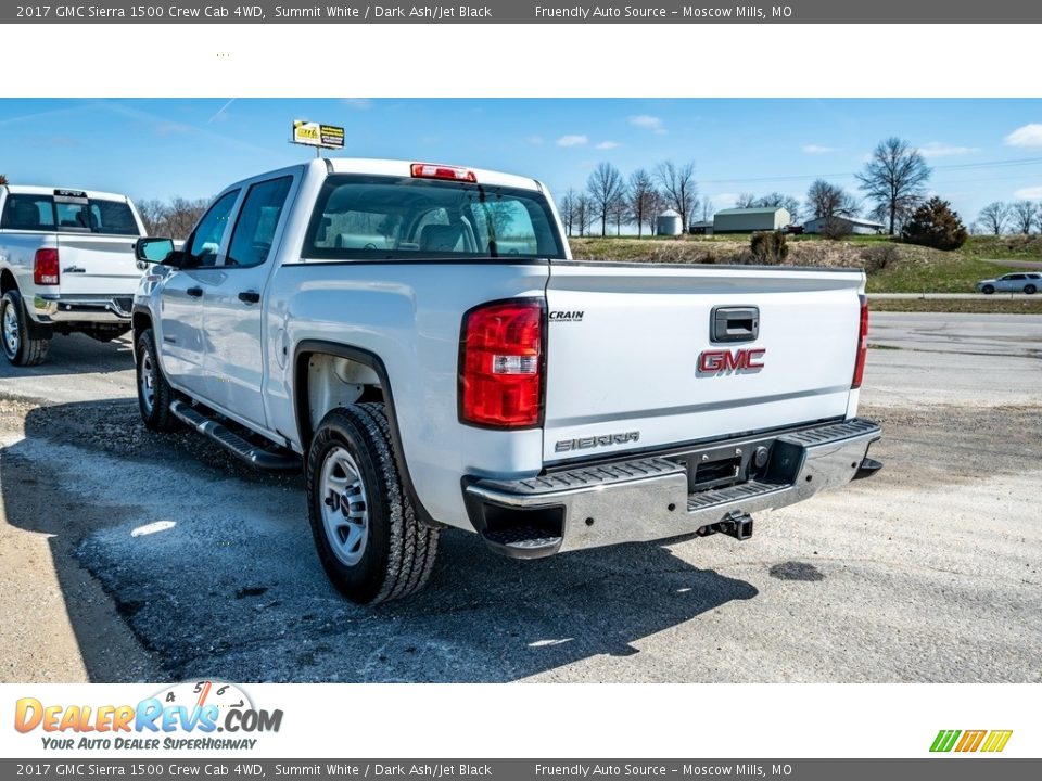 2017 GMC Sierra 1500 Crew Cab 4WD Summit White / Dark Ash/Jet Black Photo #6