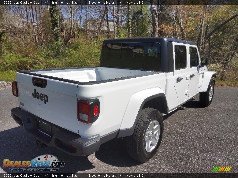 2022 Jeep Gladiator Sport 4x4 Bright White / Black Photo #6