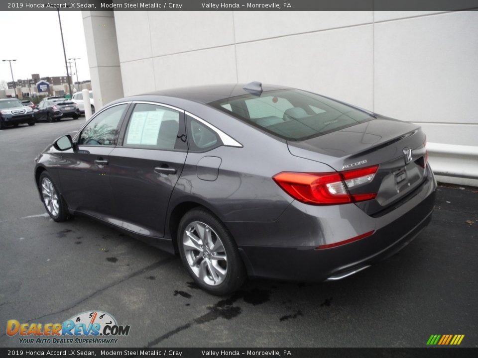 2019 Honda Accord LX Sedan Modern Steel Metallic / Gray Photo #8