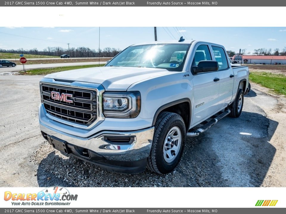 Summit White 2017 GMC Sierra 1500 Crew Cab 4WD Photo #8