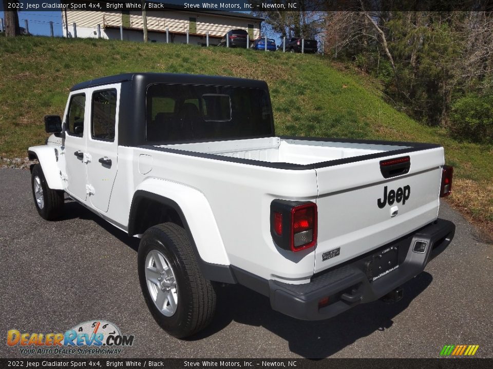 2022 Jeep Gladiator Sport 4x4 Bright White / Black Photo #9