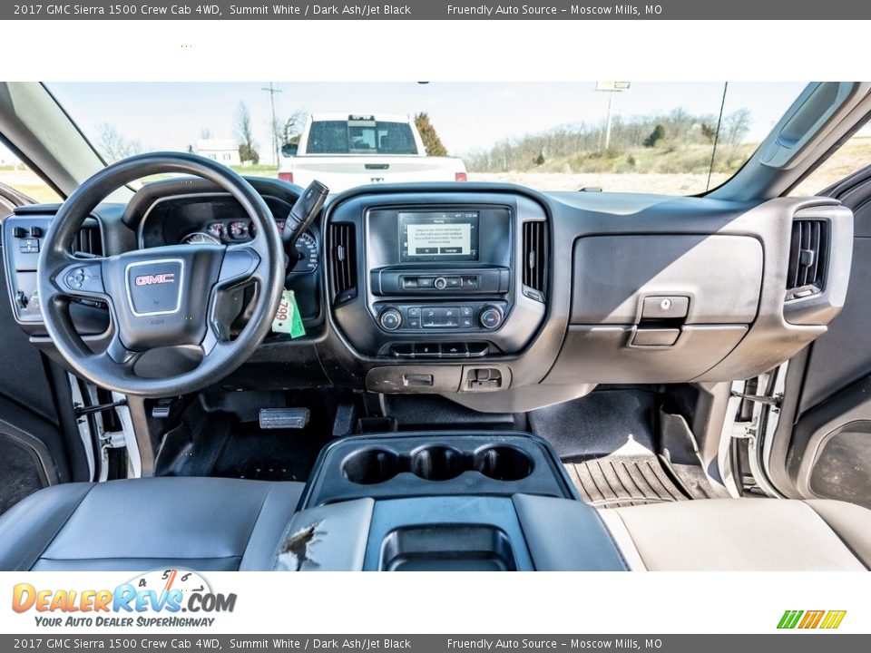 Dark Ash/Jet Black Interior - 2017 GMC Sierra 1500 Crew Cab 4WD Photo #26