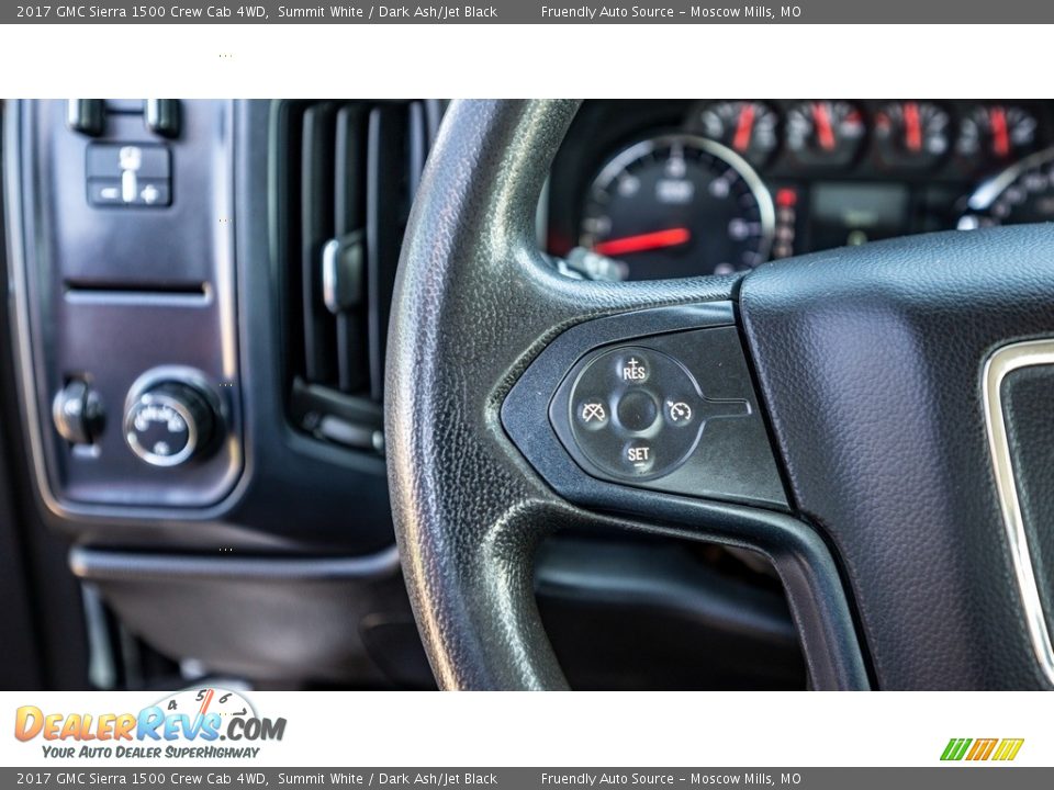 2017 GMC Sierra 1500 Crew Cab 4WD Steering Wheel Photo #28