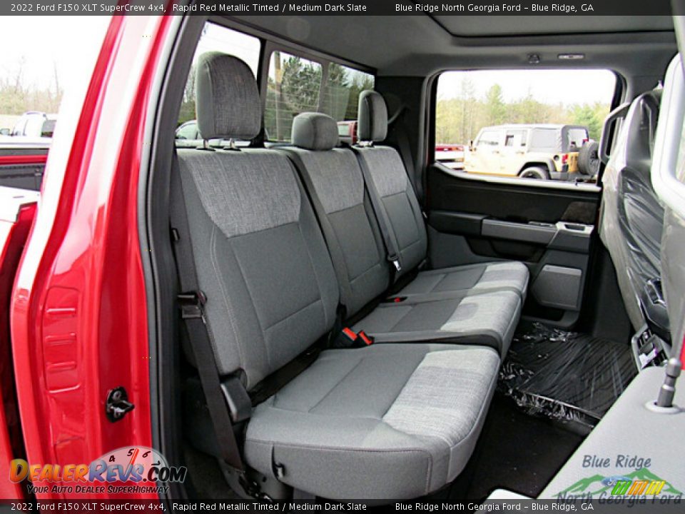 2022 Ford F150 XLT SuperCrew 4x4 Rapid Red Metallic Tinted / Medium Dark Slate Photo #13