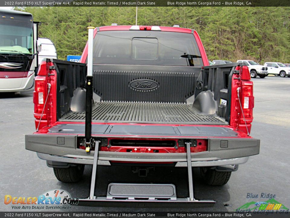2022 Ford F150 XLT SuperCrew 4x4 Rapid Red Metallic Tinted / Medium Dark Slate Photo #14